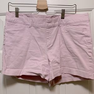 Cute pastel purple shorts!